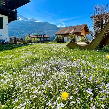 Romantic Lake & Mountain Apartment Pure Swissness Brienz  Extérieur photo