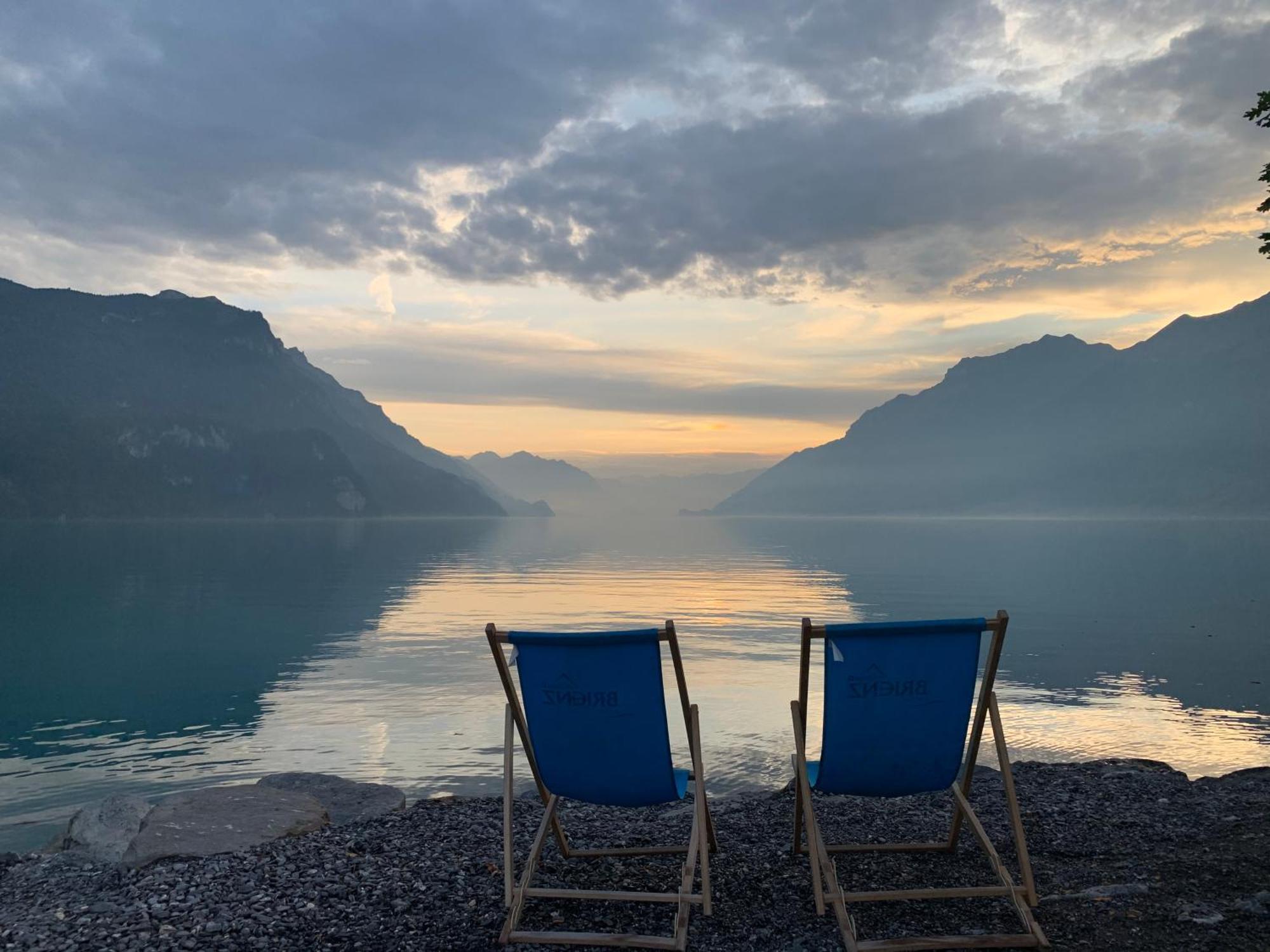 Romantic Lake & Mountain Apartment Pure Swissness Brienz  Extérieur photo