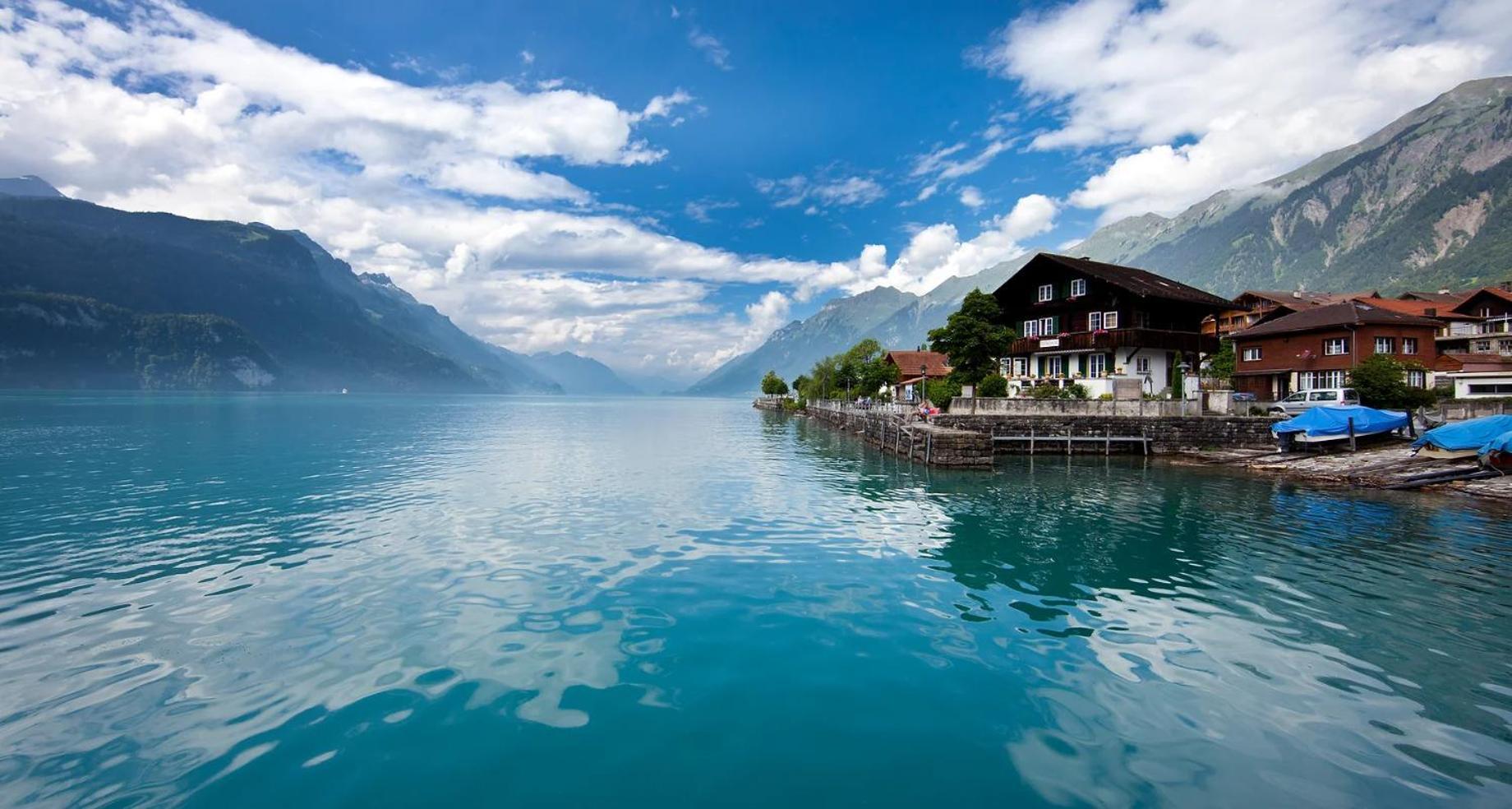 Romantic Lake & Mountain Apartment Pure Swissness Brienz  Extérieur photo